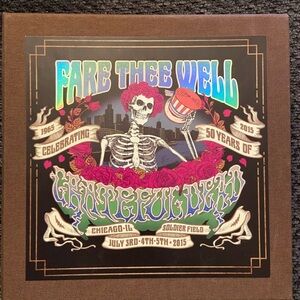 Grateful Dead “Fare Thee Well” 50th Anniversary CD/DVD Limited Edition Box Set